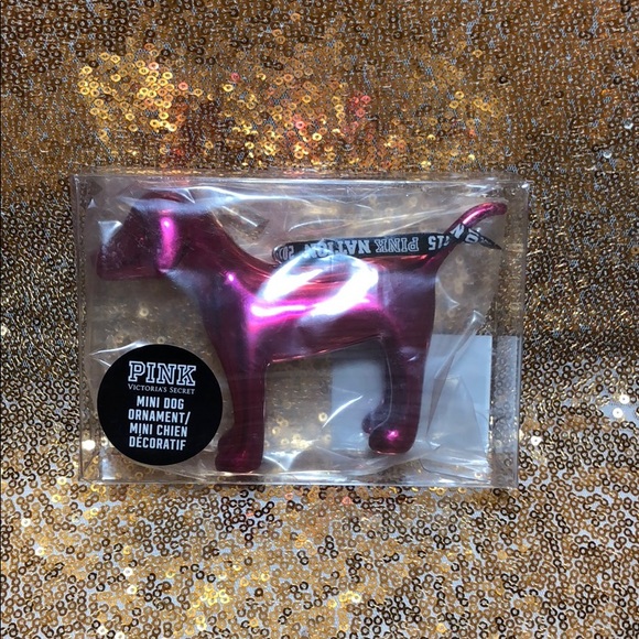 2015 RARE VS PINK Mini dog ornament - Picture 4 of 4